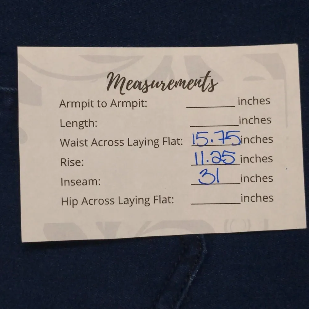 Betabrand Womens Yoga Jeans Blue Medium Wash High Rise Stretch Pockets Pull On L - Image 9