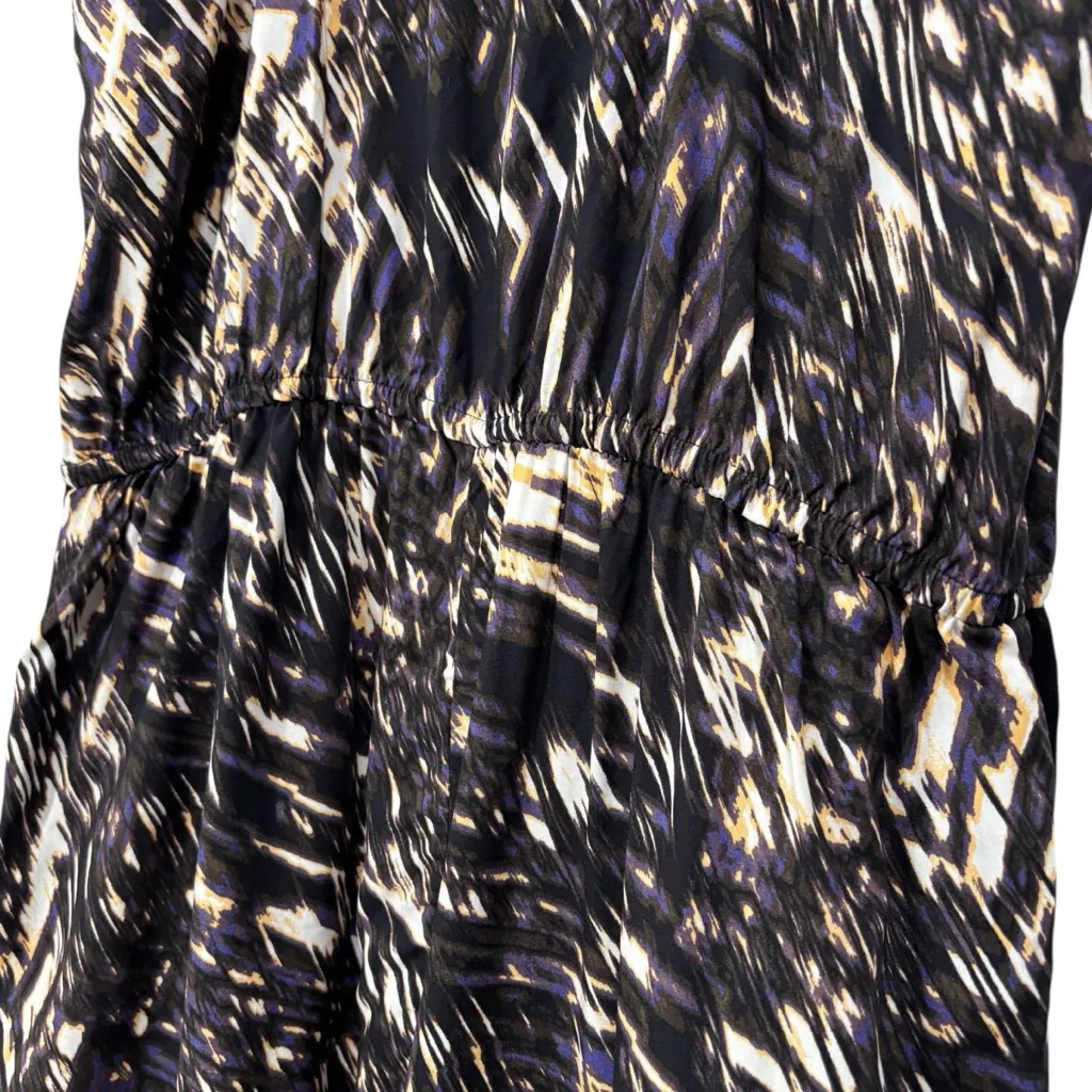 Banana Republic Sleeveless Colorful Tapered Leg Jumpsuit Size 14 - Image 11