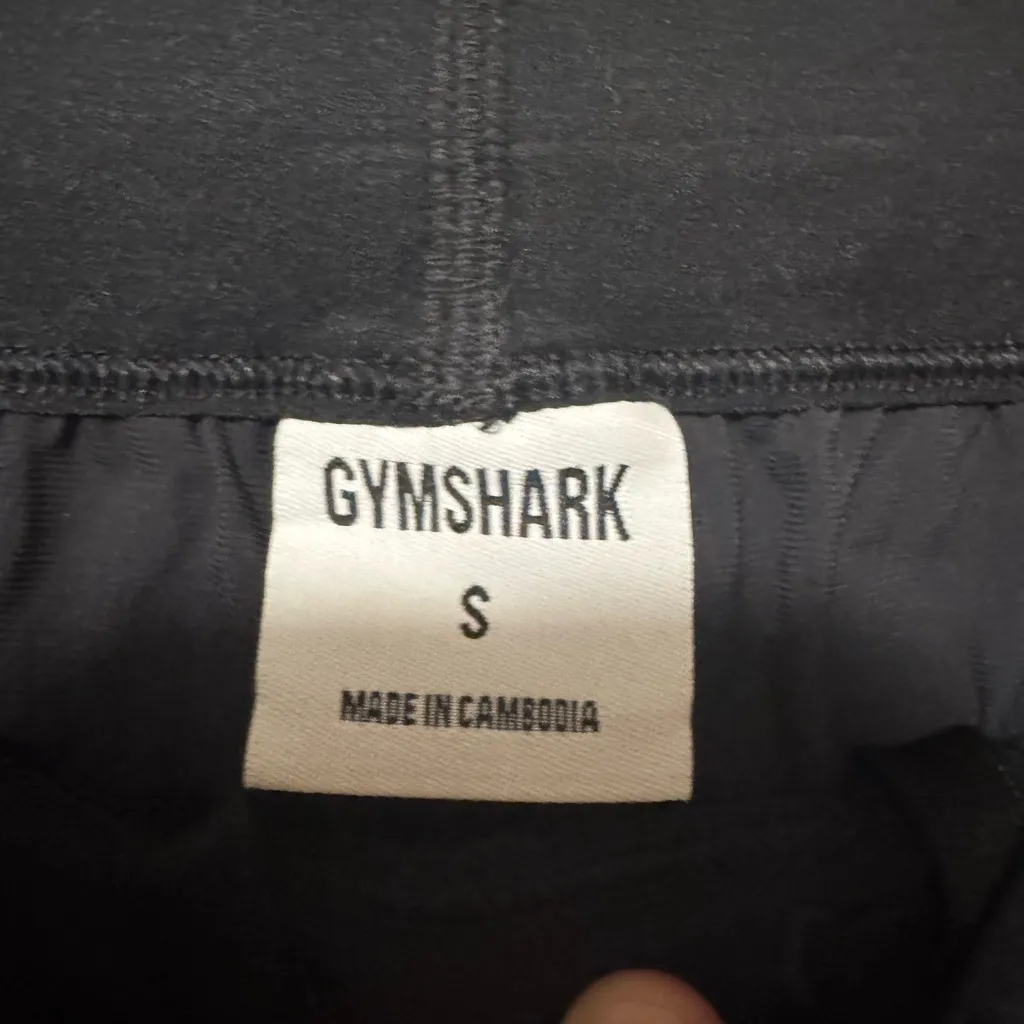 Gymshark black jogger Athletic Pants - Image 2