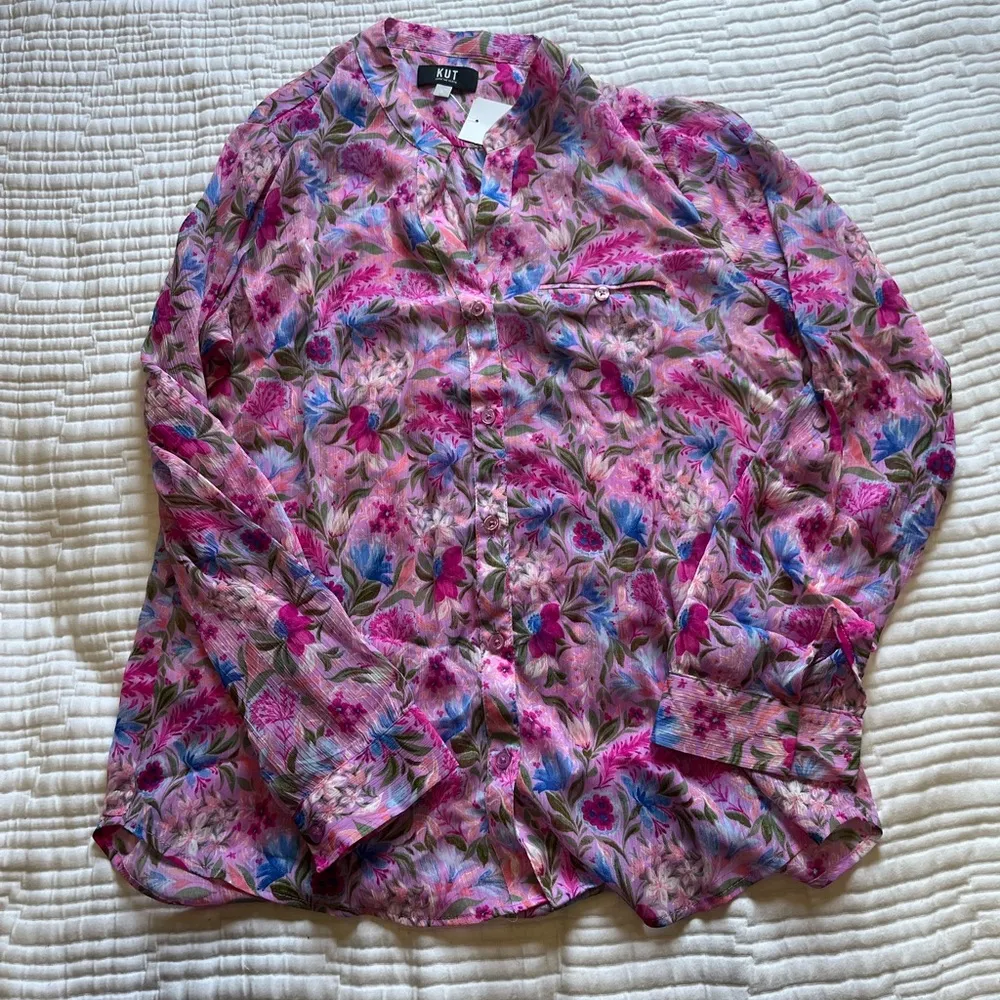 Jasmine Roll Sleeve Top - Image 5