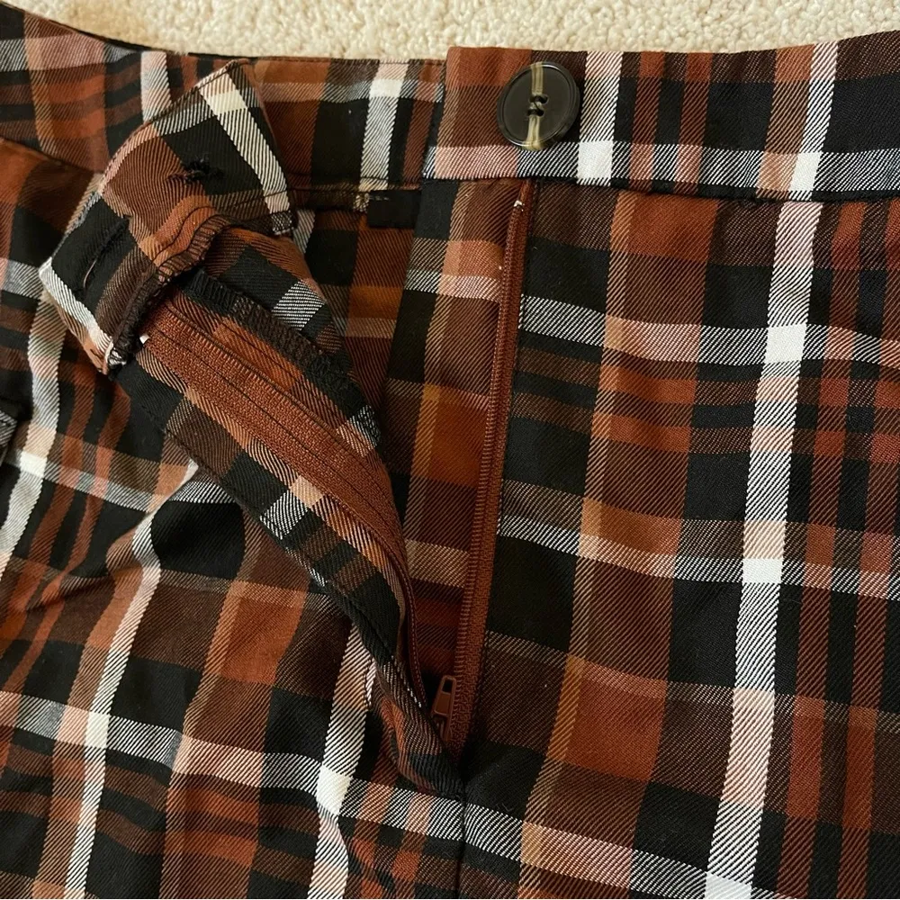 Forever 21 Plaid Cargo Mini Skirt Size Large - Image 6