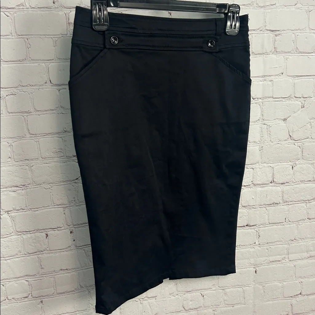 Dolce and Gabanna authentic black pencil skirt old money capsule size 24 or 38 - Image 6