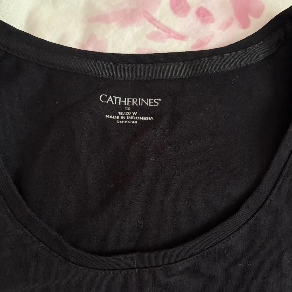 Catherine’s black Halloween shirt - Image 3
