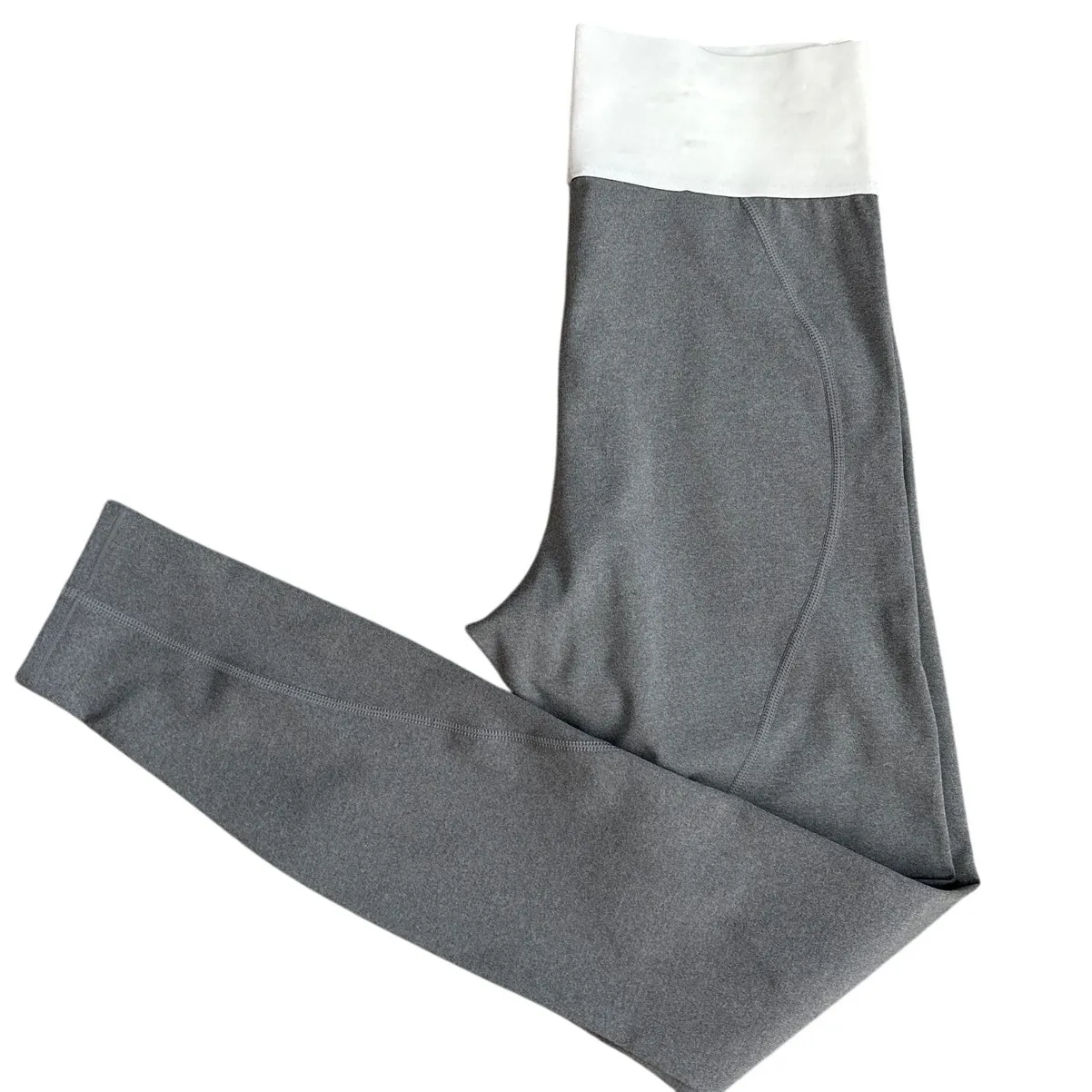 Good American Active Essential Icon Core Legging Heather Grey Size‎ Small (1) - Image 5