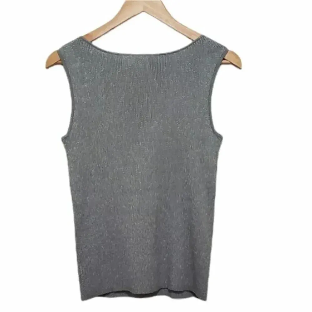 Coldwater Creek Sweater Shell‎ with Shine - Image 2