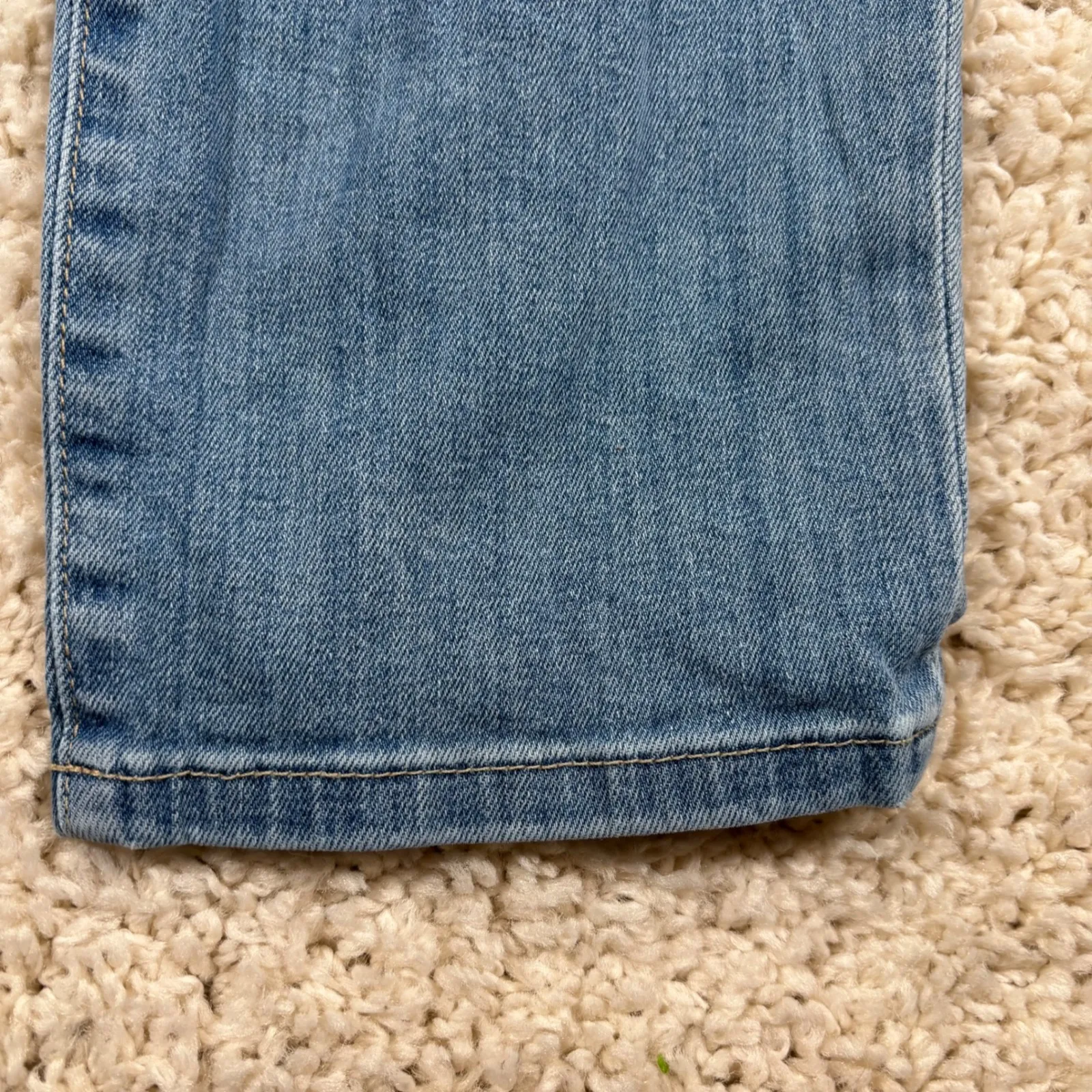 JOES JEANS Womens Blue Distressed Denim Straight Leg Jeans Size 28 - Image 6