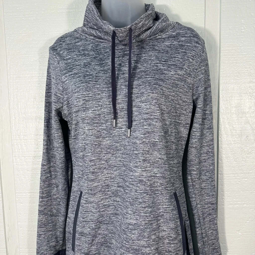 Apana Top Heather Purple  Cowl Neck  Pullover Size Medium… - Image 5