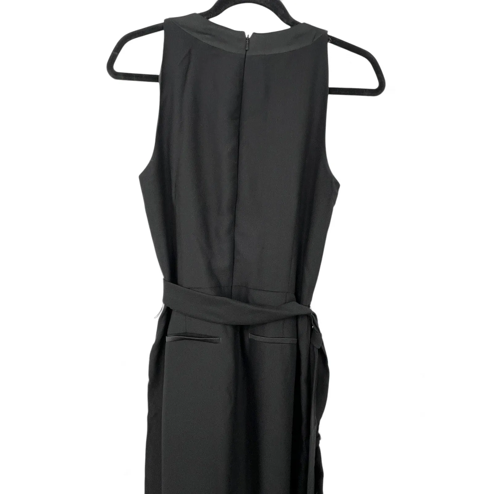 Banana Republic 6/M black sleeveless wide-leg jumpsuit womens One Piece Outfit - Image 3