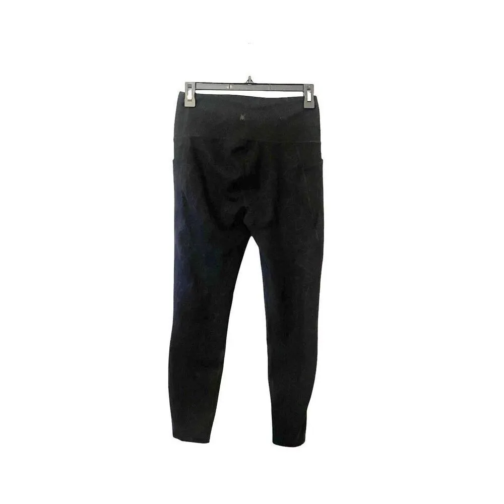 Spyder Black Web Athletic‎ Leggings Size Medium - Image 2