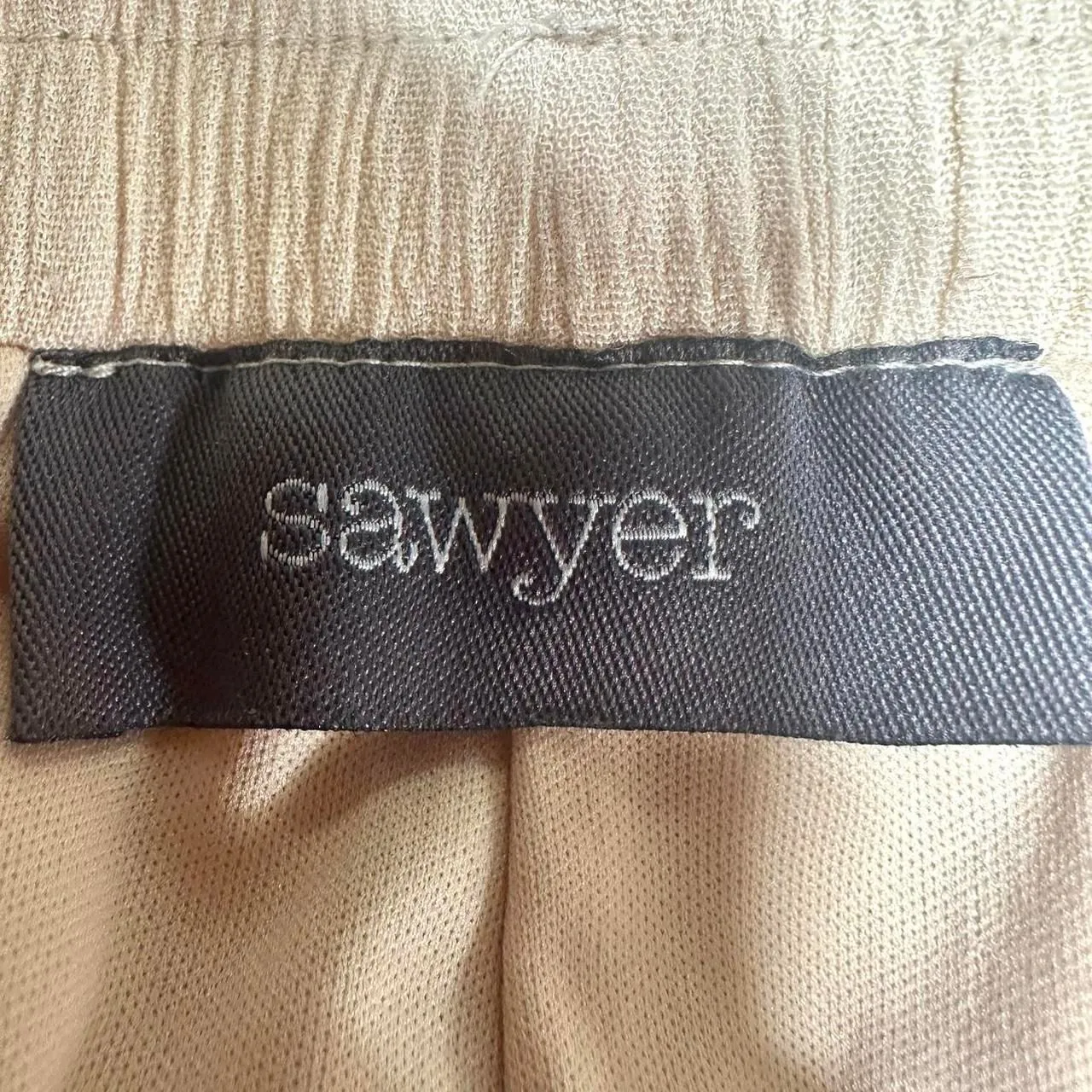 SAWYER Pink Floral Embroidered Elastic Waist Pull On Shorts Womens S Boho Fairy - Image 4