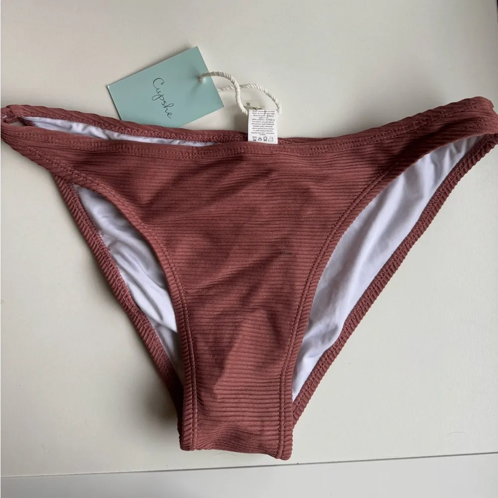 NWT ribbed mauve bikini - Image 3