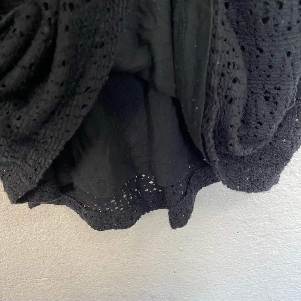 ANTHROPOLOGIE Lou &‎ Grey Lace Crochet Dress Womens Size XS Beach Swim Cover Up - Image 5