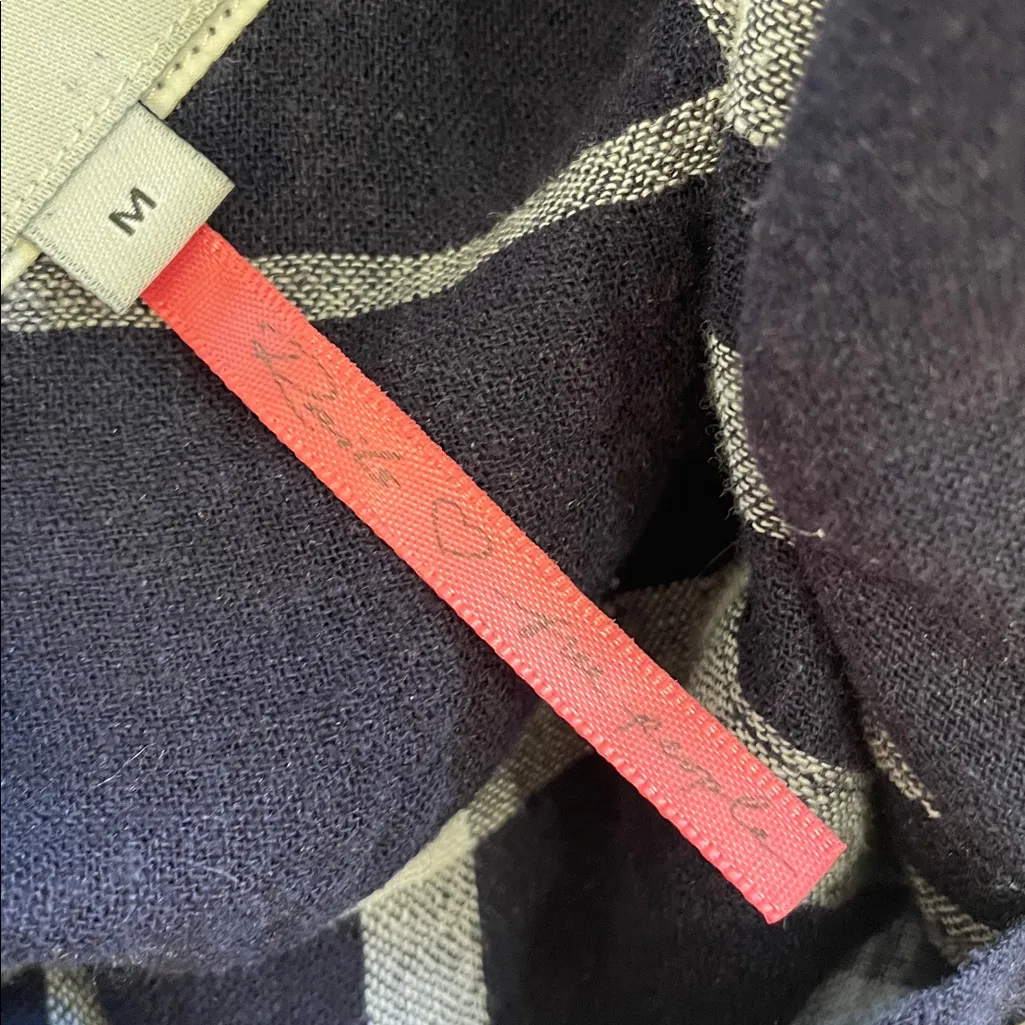 Rails X Free People Charli Navy Vanilla Plaid Shirt - Image 8