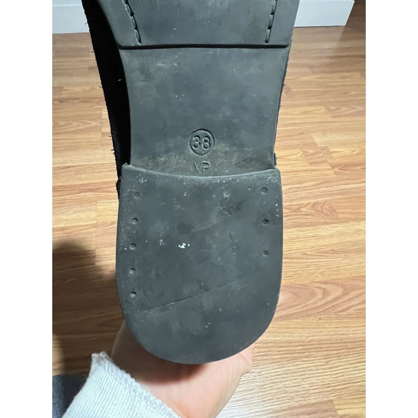 Eric Michael Portugal Venice Boot Blue Suede Moto Boots US 7/EU 38 Comfort - Image 7