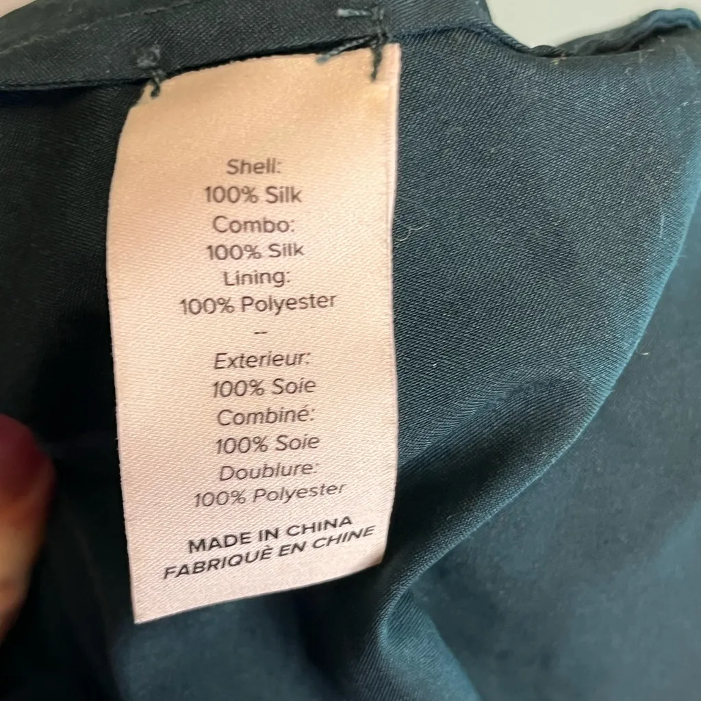 Cinq A Sept Elsa Dress in Everglade Cold Shoulder Ruffle Women’s Size 6 Green - Image 15