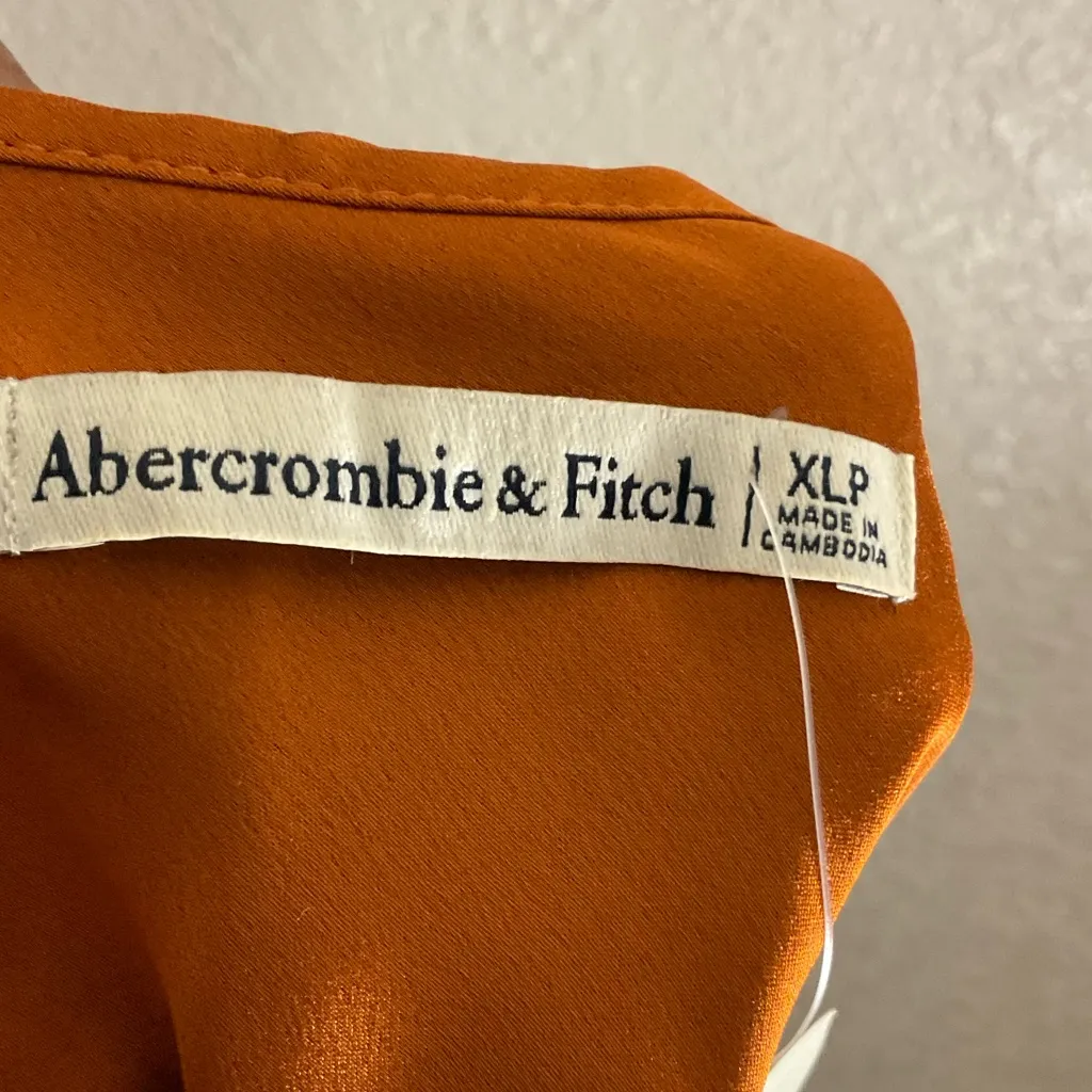 Abercrombie & Fitch Satin Slip Midi Dress - Image 10