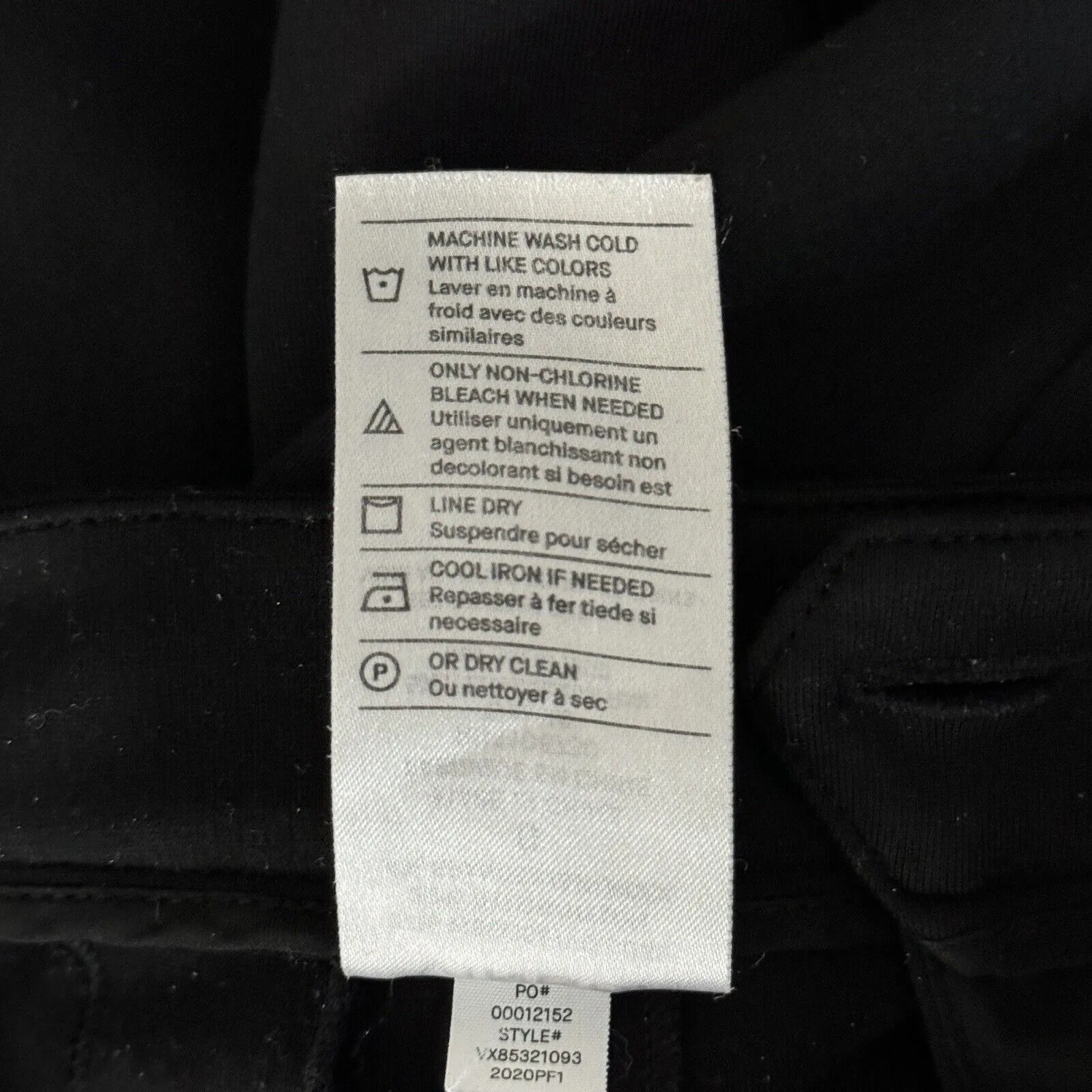 Vince Pants Women 0 Black Ski Pant Ponte Knit Skinny Neutral Basic Career Office - Image 7