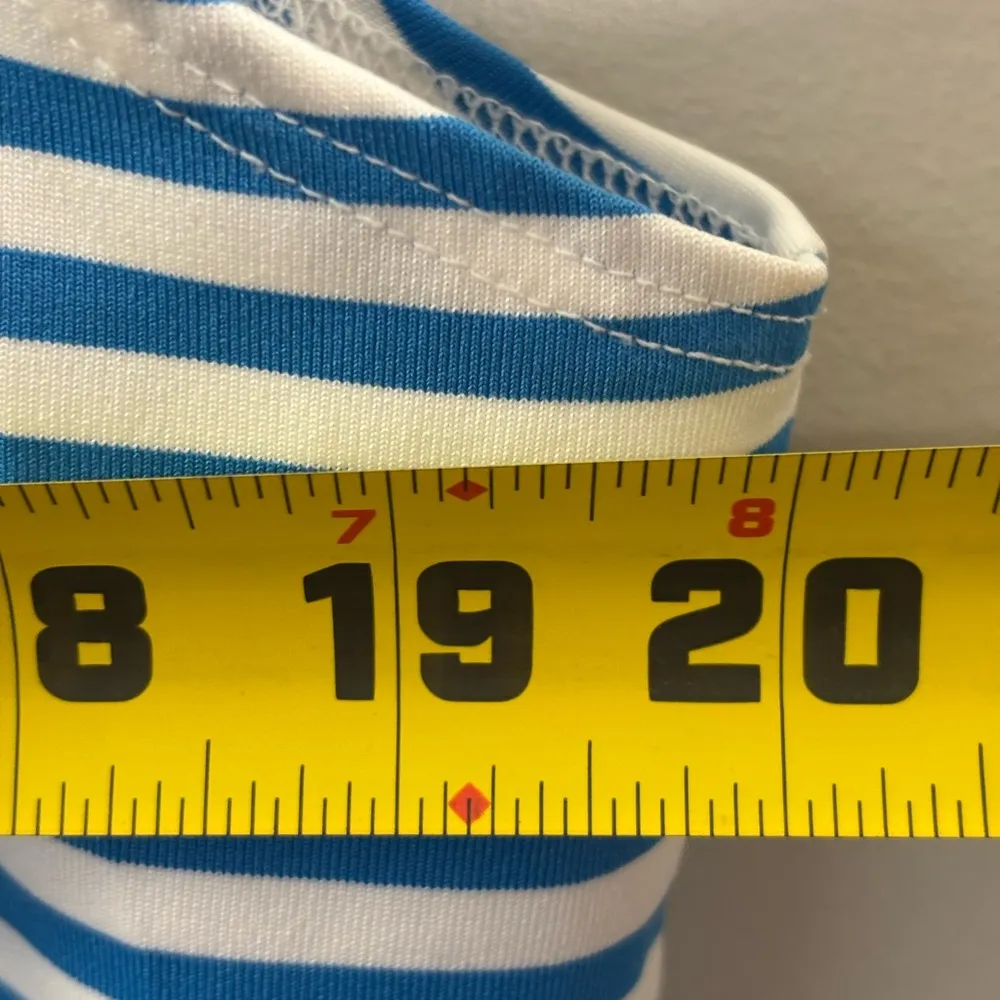 Chico’s blue white striped tank size 2 Large. Nautical, Closet Staple, vacation - Image 6