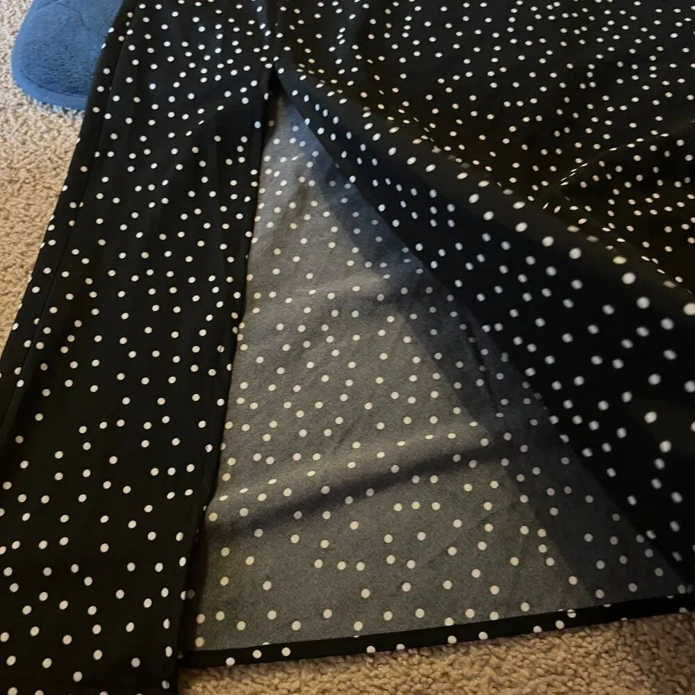 Nasty Gal black polka dot skirt 6 - Image 4