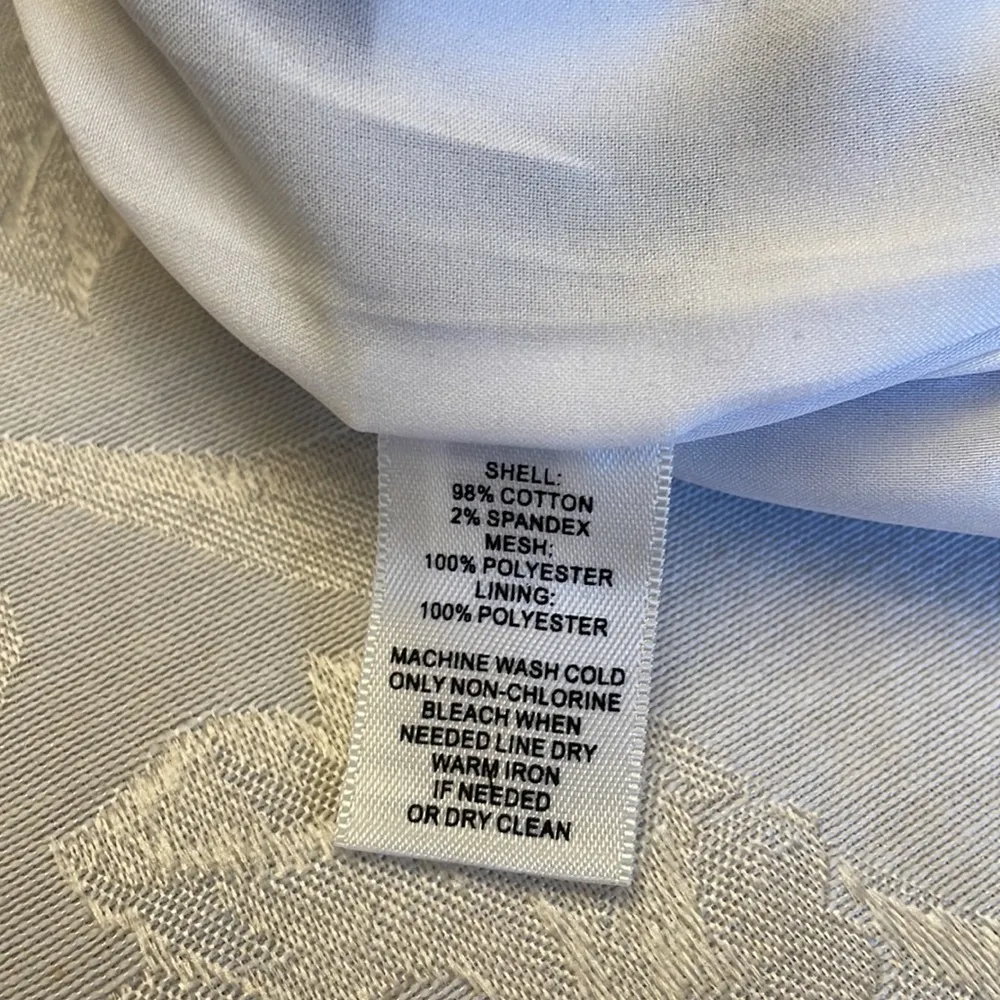 Black & White Print Floral Pleated Bodycon MIDI Skirt Size 2 - Image 7