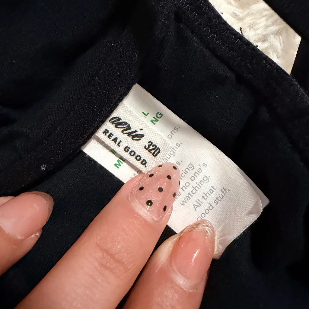 Aerie Black Lace Bralette - Image 7