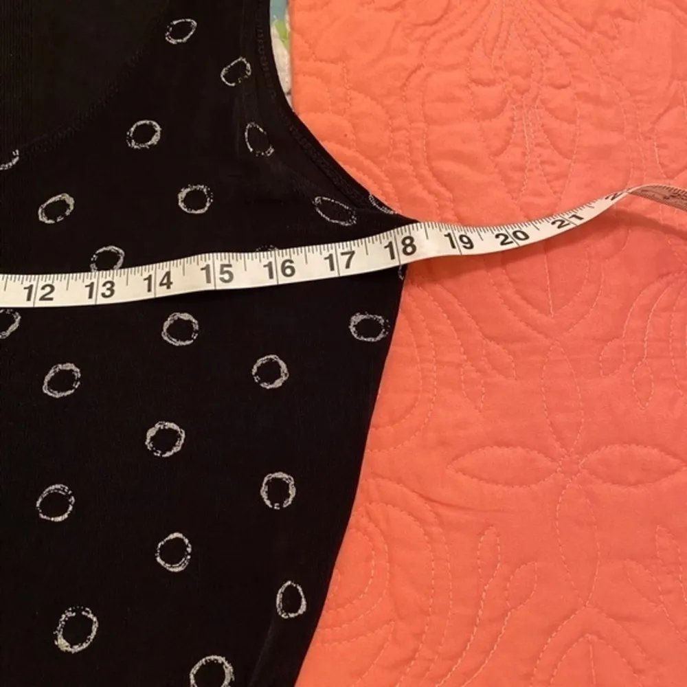 Chico Travelers black white circle print midi dress Size 1 equivalent to size 8 - Image 8