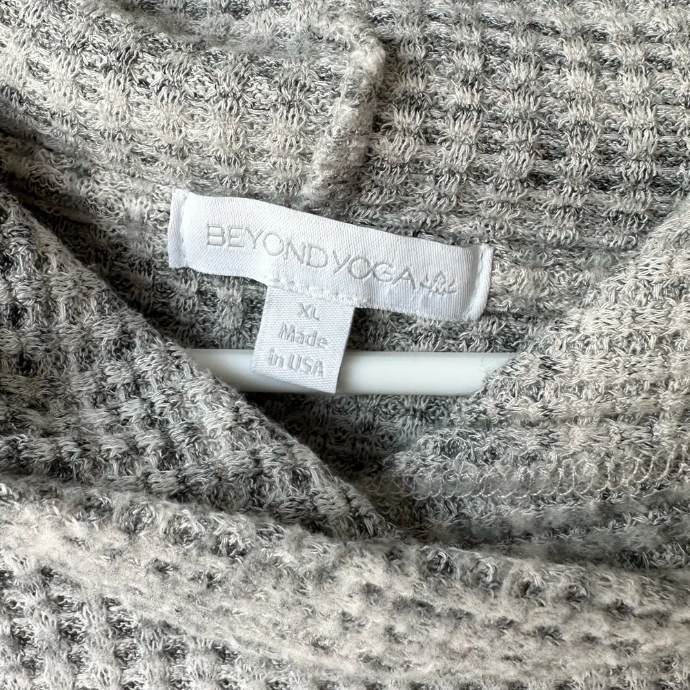 Beyond Yoga Living Easy Waffle Knit Hoodie - Image 4