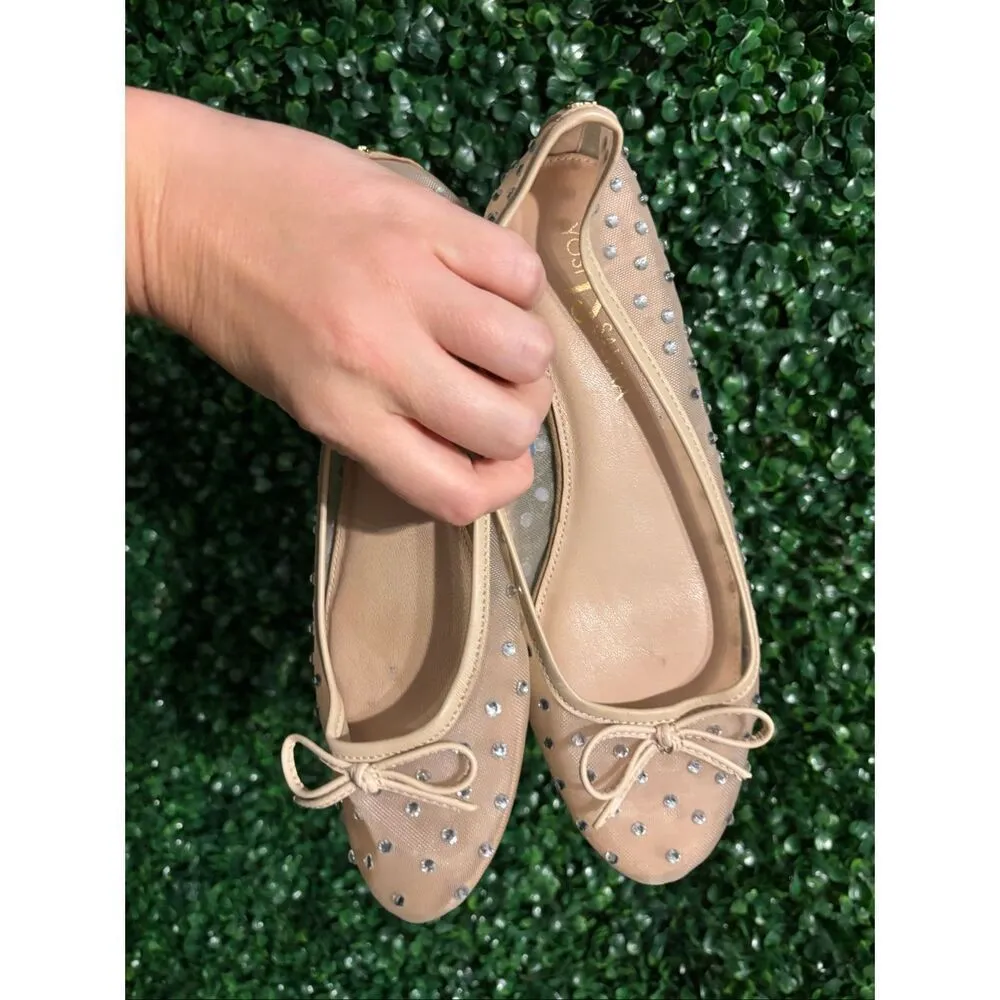 YOSI SAMRA BEIGE SADIE FLATS SIZE 7.5 - Image 3