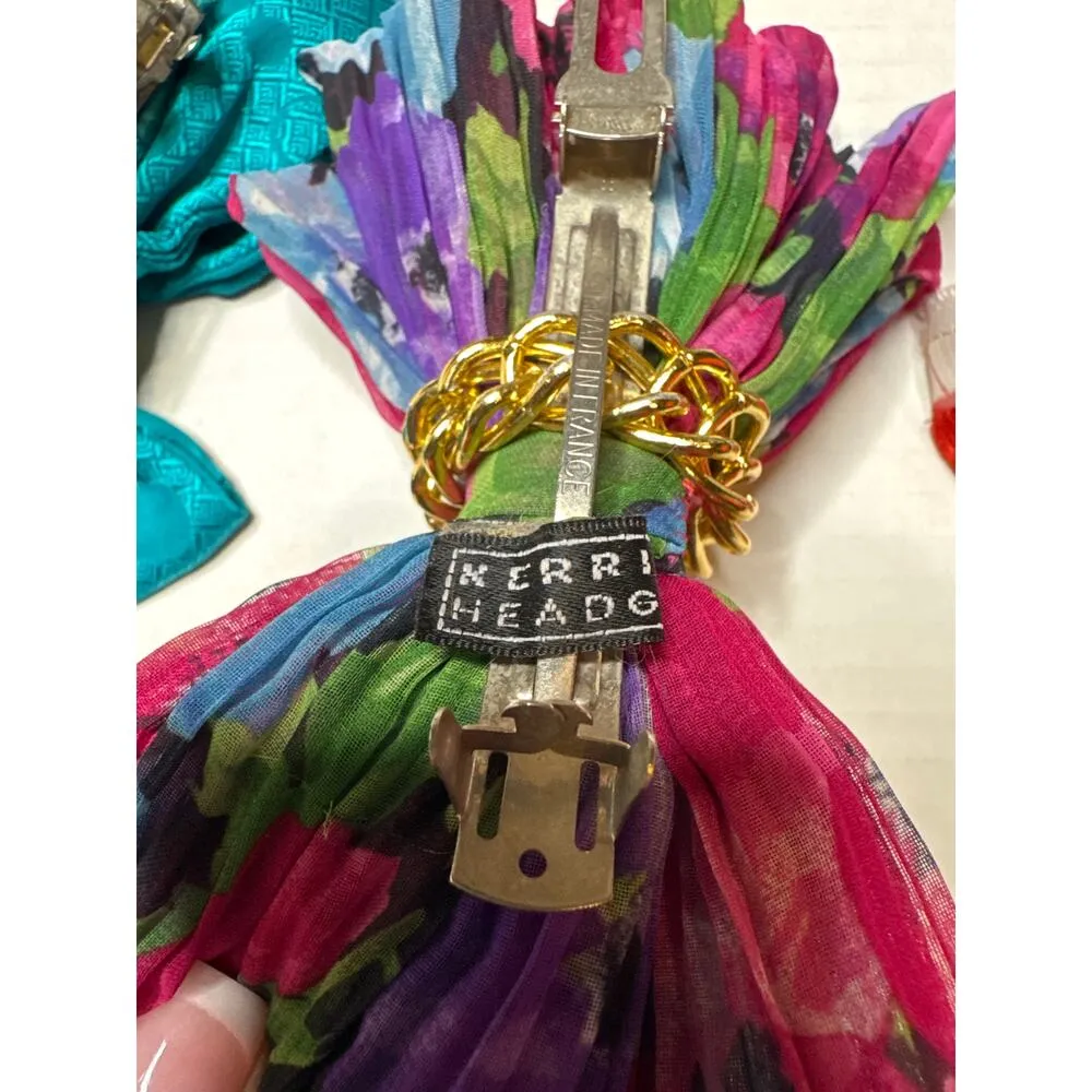 Vintage Kerri Kahn New York Hair accessories & 2 others hand made, bundle of 3 - Image 9