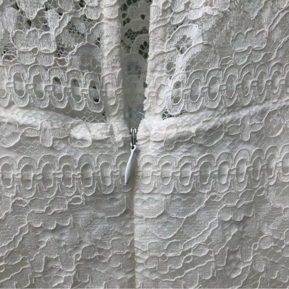 Miami white lace Midi dress Small - Image 7