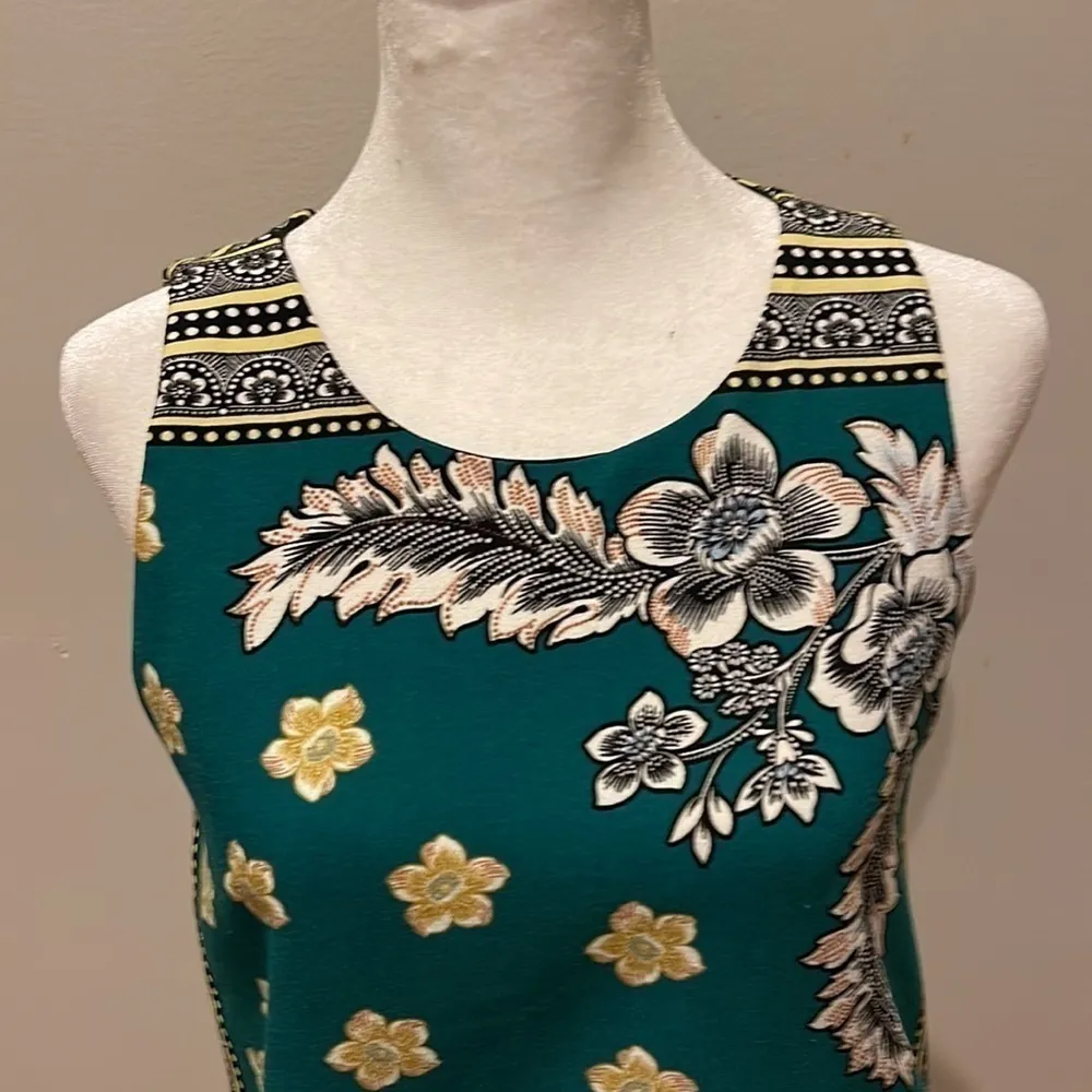 Zara Green mini dress - Image 3