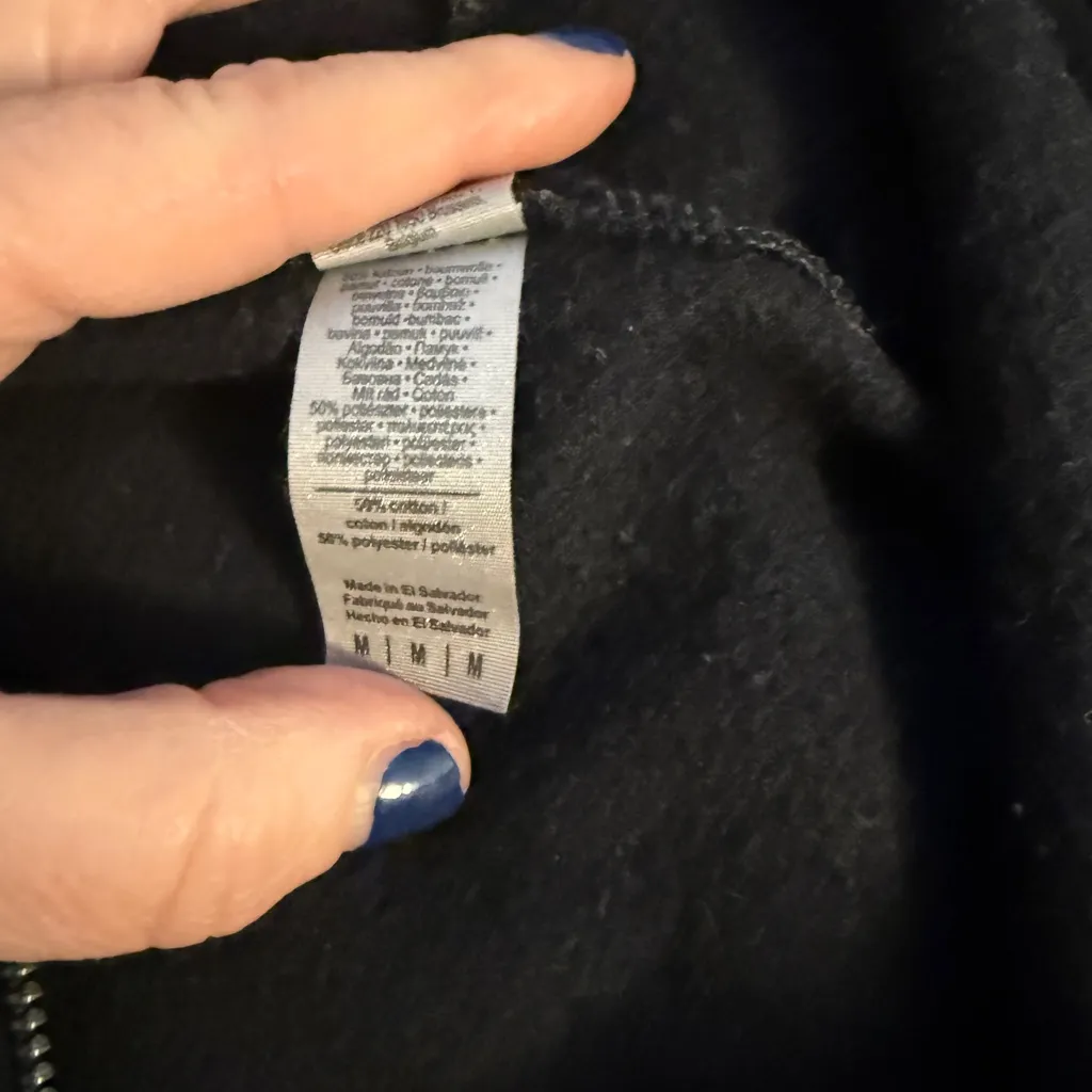 Daytona Beach Bike Week 2023 Full Zip Hoodie Grunge Biker Y2K Style Womens Med - Image 6