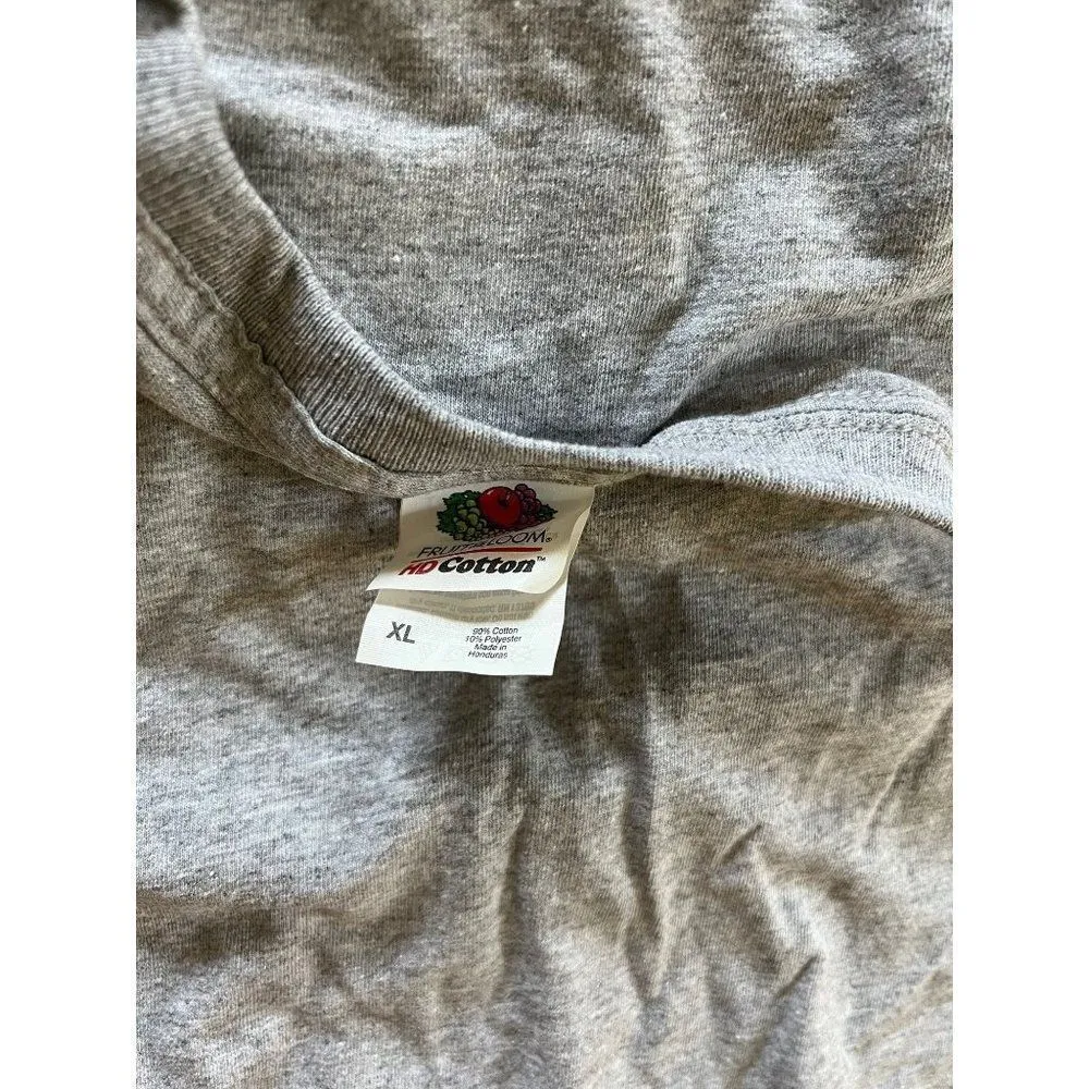 Brand New Build Bridges Not Walls‎ Grey Short Sleeve Tshirt For Women Size XL - Image 3