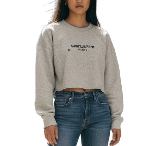 Brooklyn Karma crop sweatshirt - Image 5
