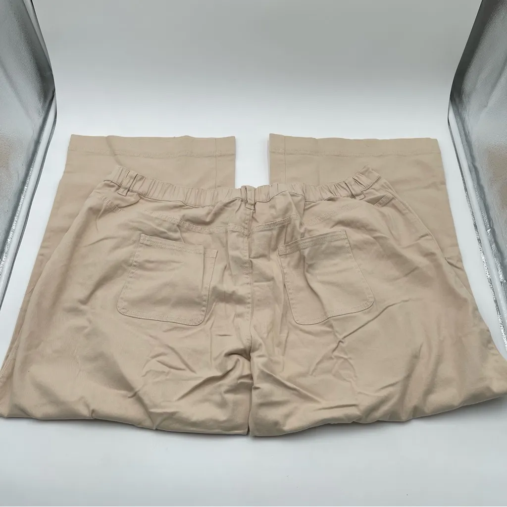 PACT Organic Cotton Twill Wide Leg Pants 3XL Eco - Image 8