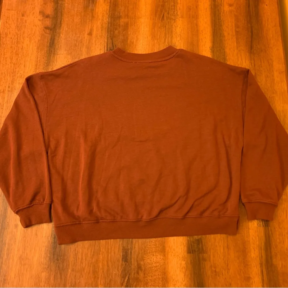 Cozie by Pink sweatshirt small brown soft NYC soft cozy casual long sleeve cute - Image 6