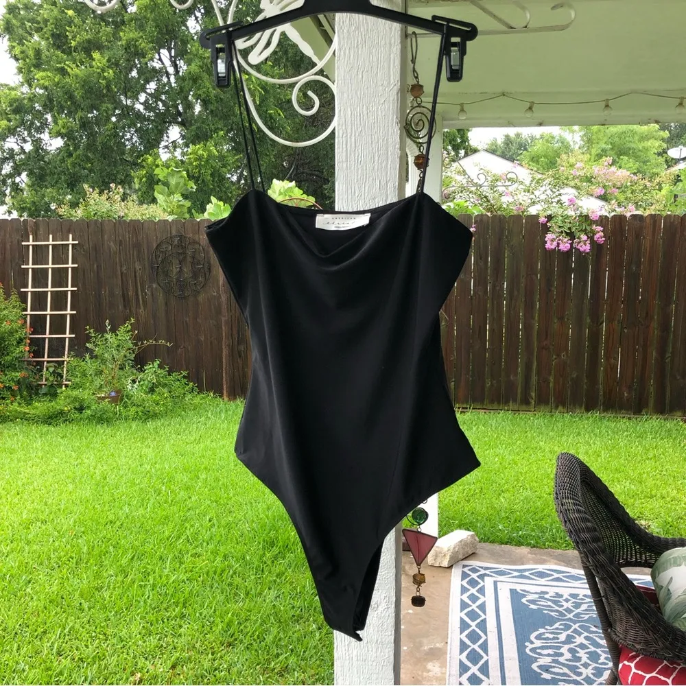 American threads Black bodysuit Small/Medium - Image 2