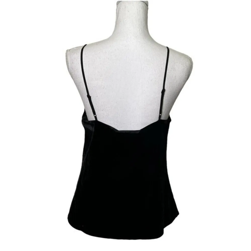 L’Academie Lapis Velvet Button Cami Top Women’s Small NWT - Image 7