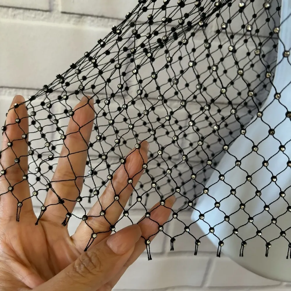 Love Tree Mesh Rhinestone tank Size M/L - Image 5