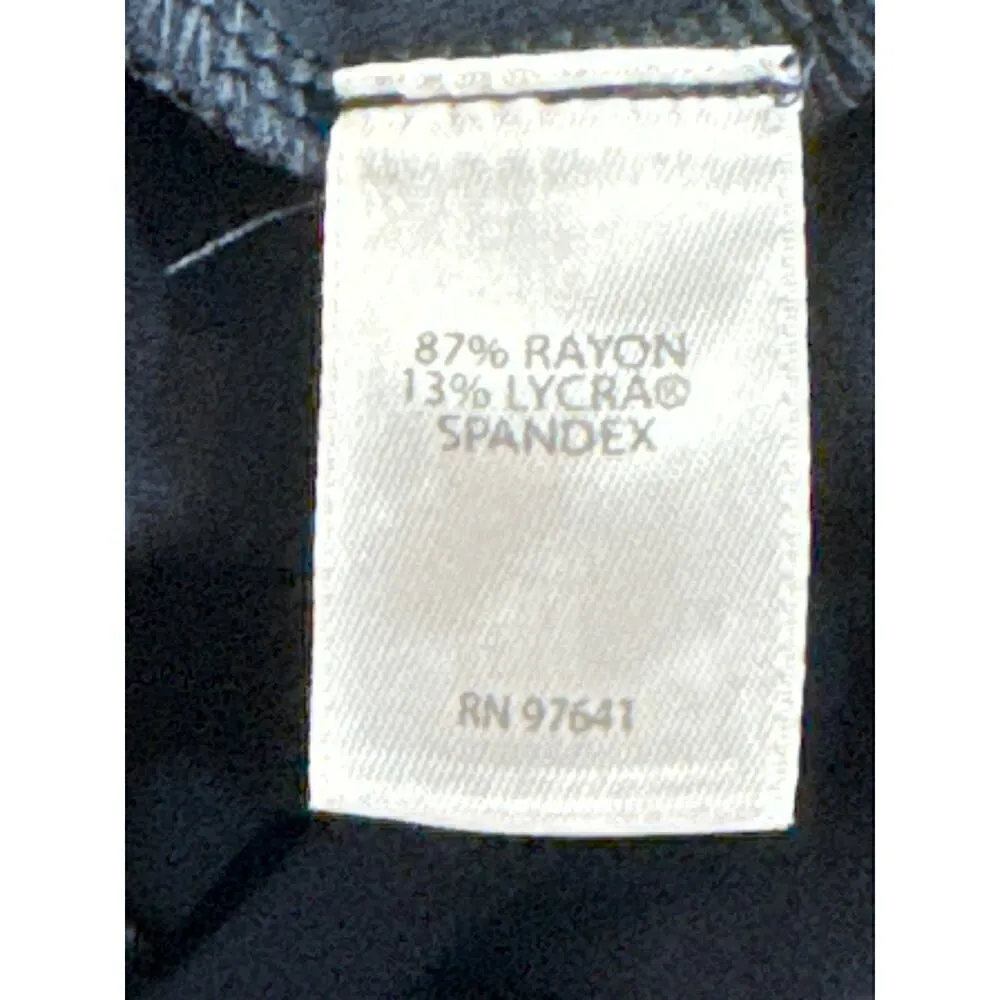 J. Jill‎ Wearever Collection Blue Smooth Fit Slim Leg Pants Size XS Petite - Image 5