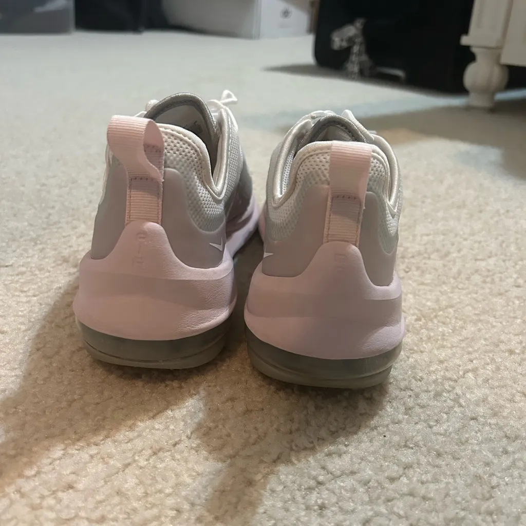 Nike Pink and White Sneakers - Image 7