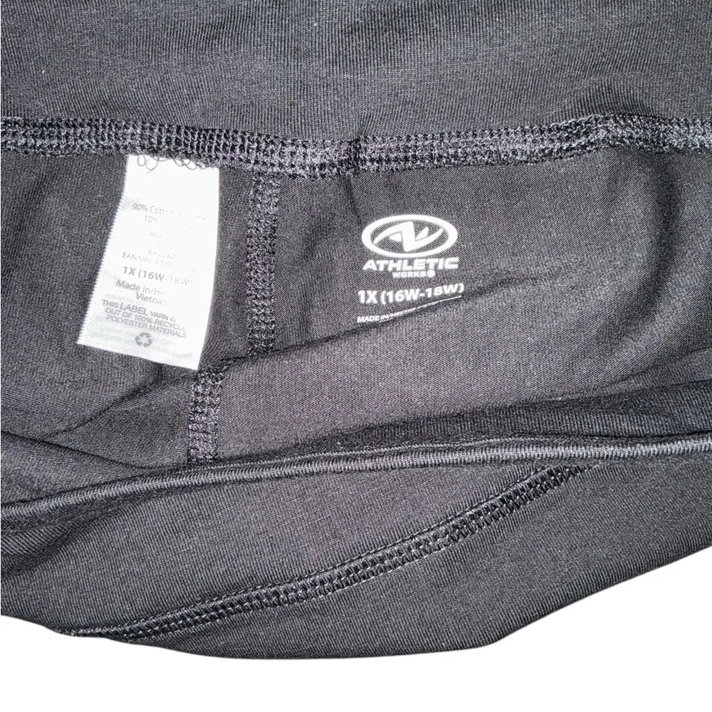 Athletic Works  Black Leggings for Active Comfort - Image 4