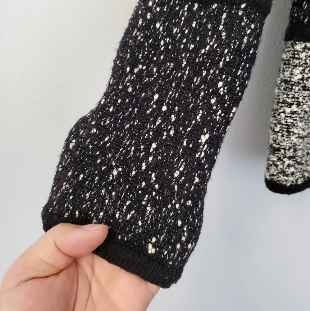 Vince Texture Blocked drape front Jacket - Image 4