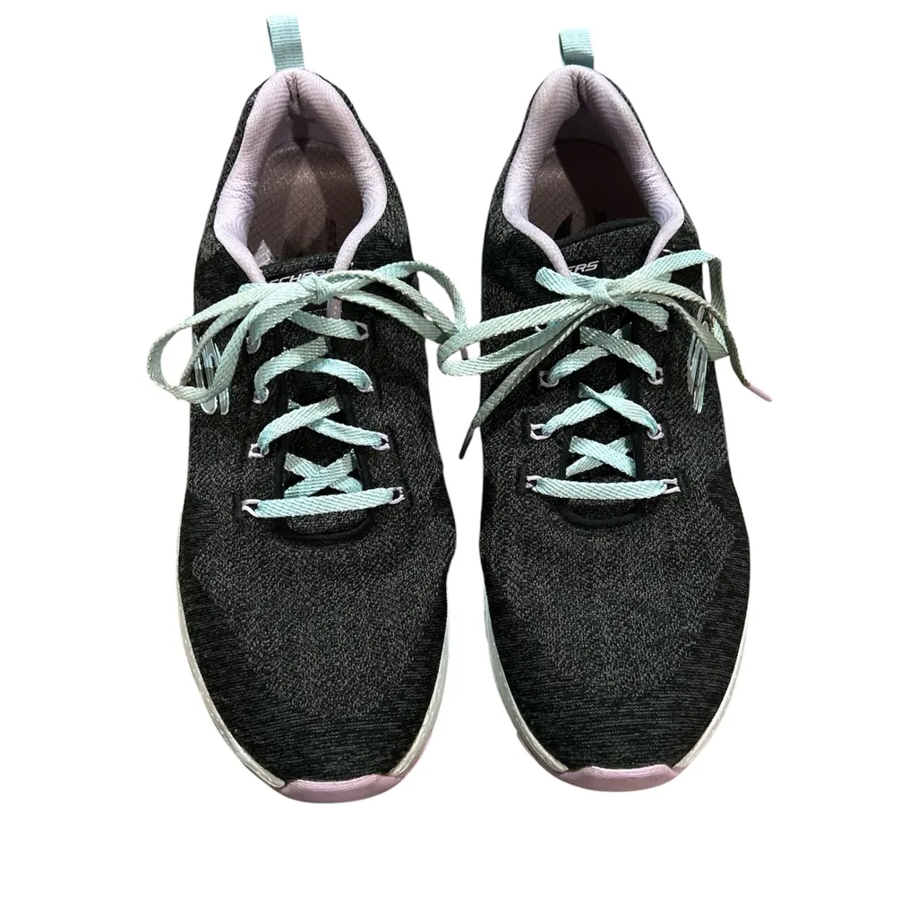 Skechers Women's Arch Fit Comfy Wave Lightweight Walking Shoes - Image 3