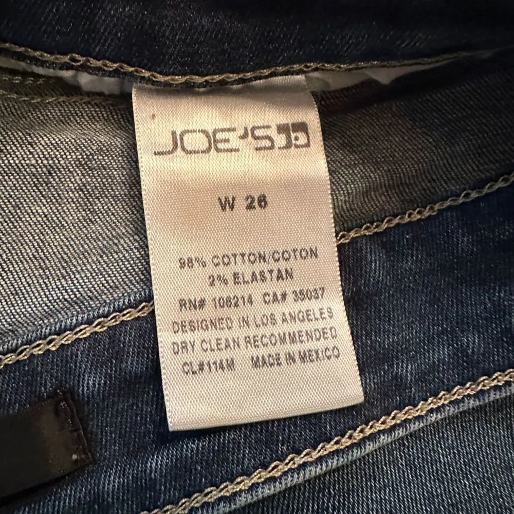 Joe's Jeans Women's Skinny Ankle Blue Cotton Stretch Jeans W26 - Image 8
