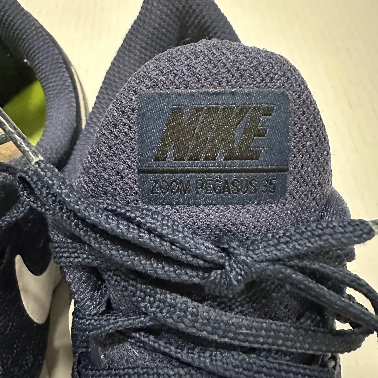 Nike Air Zoom Pegasus Shoes Womens 7.5 Blue Running Mesh Athletic Sneakers - Image 8