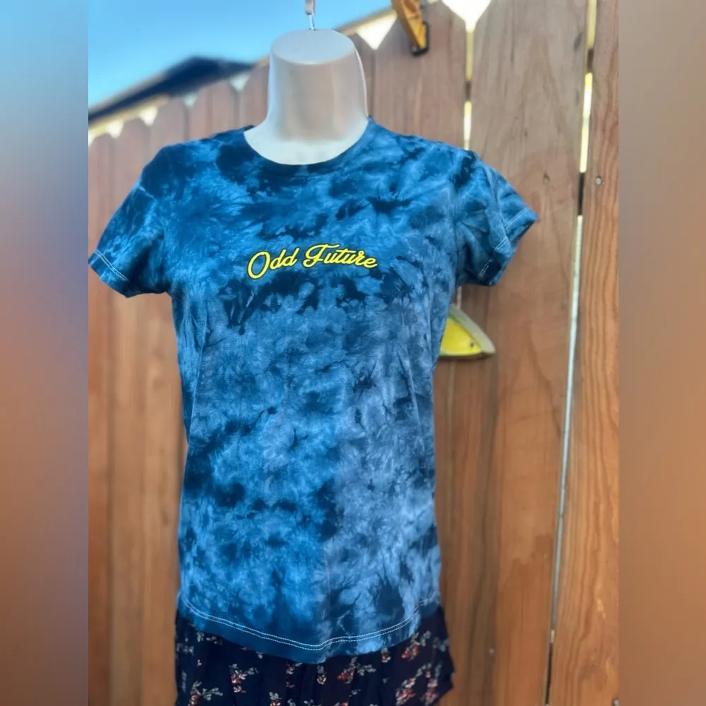 Odd Future Donut Logo Tye Dye Tee Size Small - Image 2