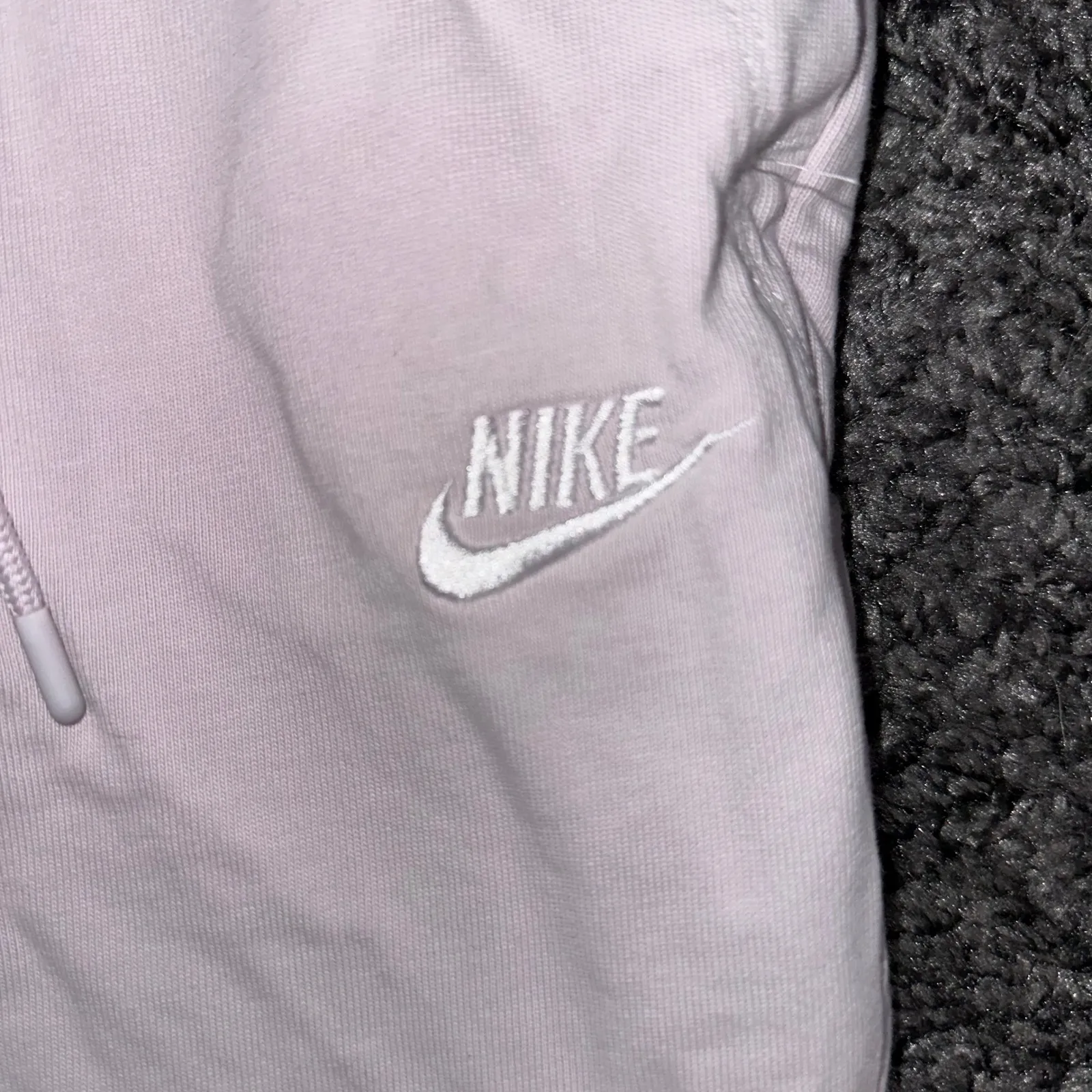 Nike Essential Joggers Sweatpants Drawstring‎ Lavender XS - Image 6