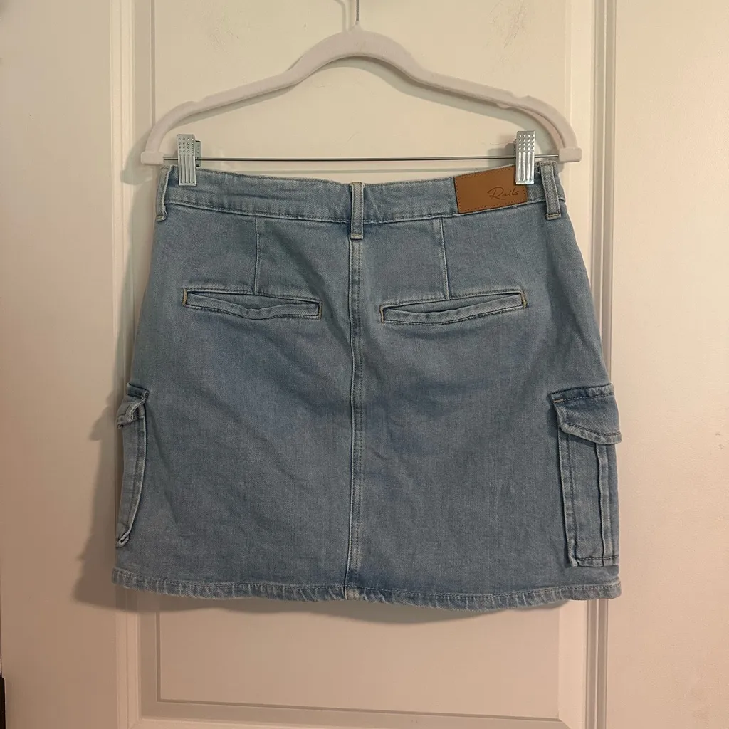 Rails Laurel Cargo Denim Mini Skirt-Sz 28 - Image 2