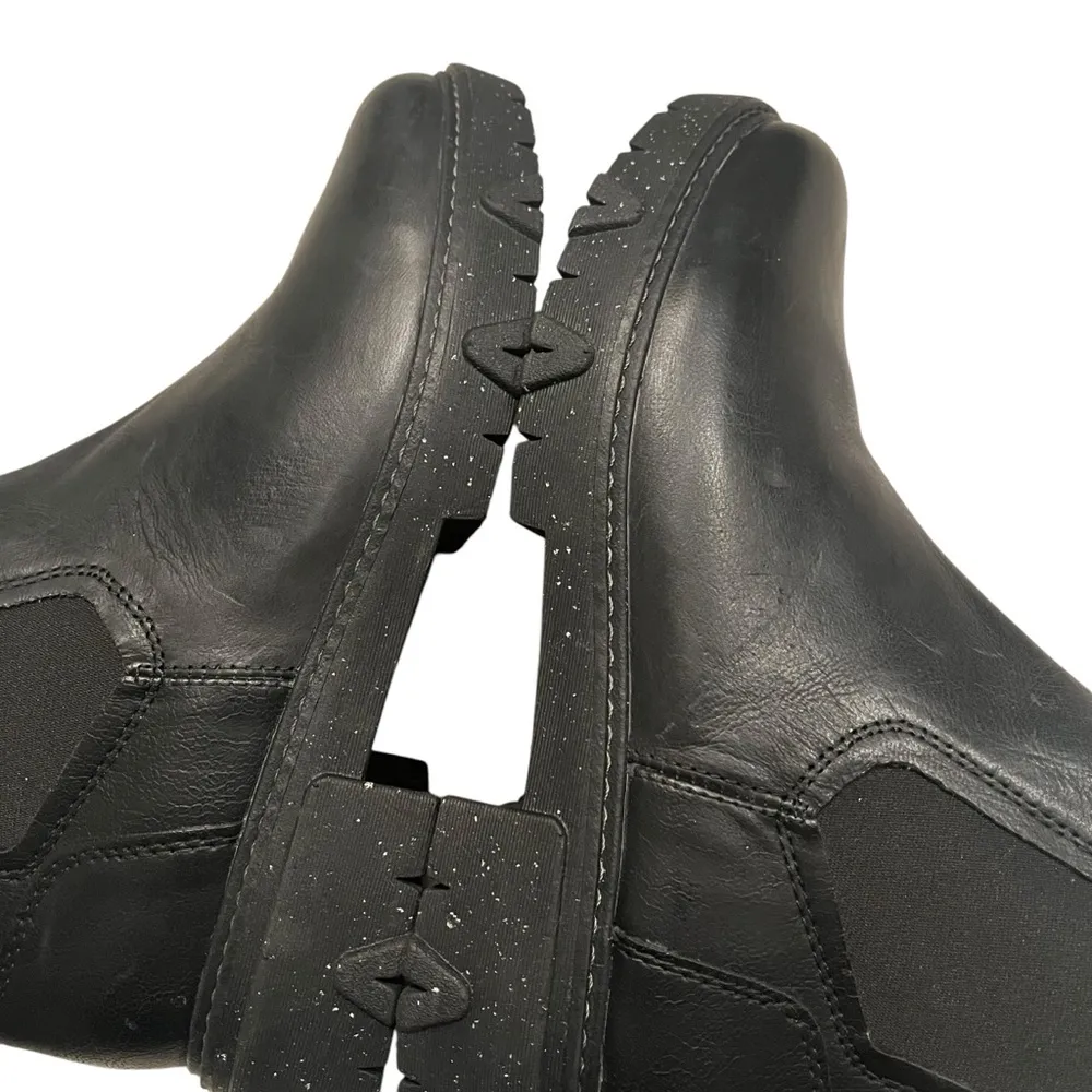 Dr. Scholl's High Point Black Leather Ankle Chelsea Boots, Sz 6 (fits a 6.5) - Image 13